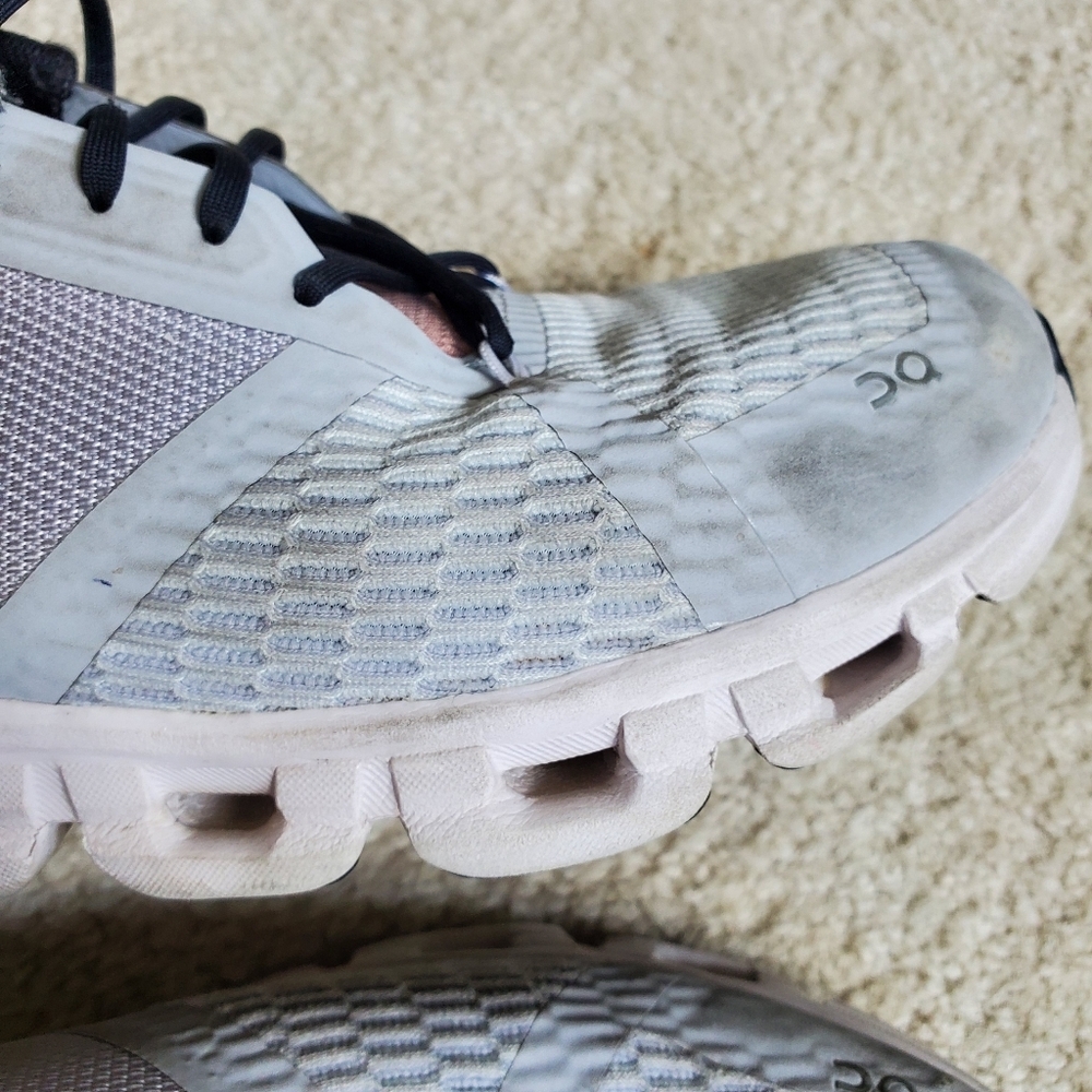 On Running Gray and Black Athletic Shoes with Mesh Upper. Size 10.5 - Picture 14 of 15